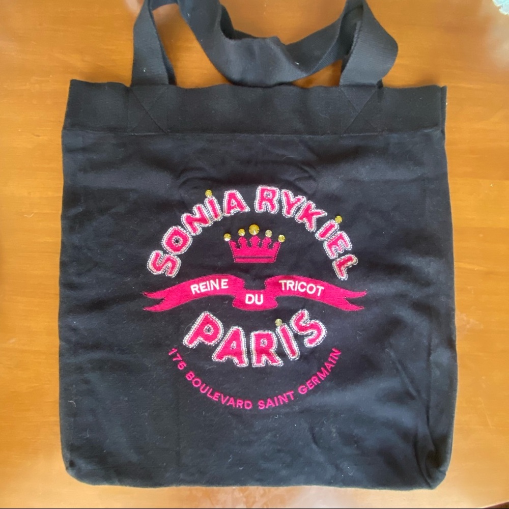 Sonia Rykiel x HM knitted tote bag
